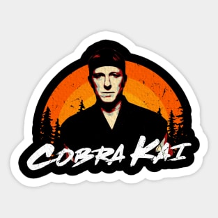 cobra kai - johnny lawrence Sticker